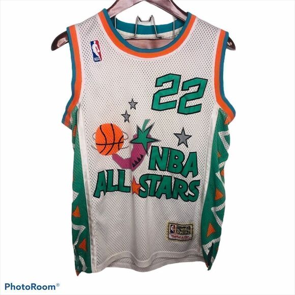 Mitchell & Ness Other - Mitchell N Ness NBA All‎ Stars Drexler 22 Jersey 44 Basketball Vintage Rare